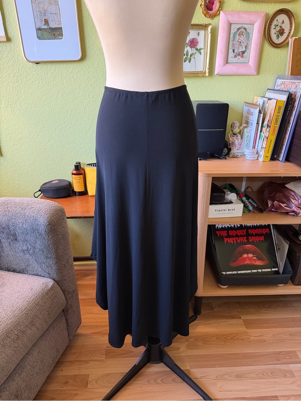 Vintage Y2K Jus d'Orange Paris Draped Asymmetrical Skirt